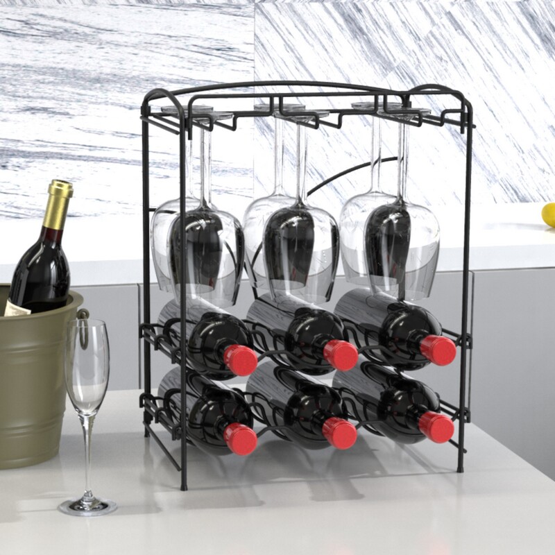 Wine Rack, Wine Glasses Rack
